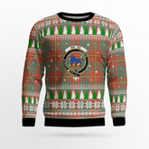 Clan Bruce Ancient Crest Tartan Christmas Ugly Sweater WL24 Bruce Ancient Crest Tartan Tartan Ugly Sweater